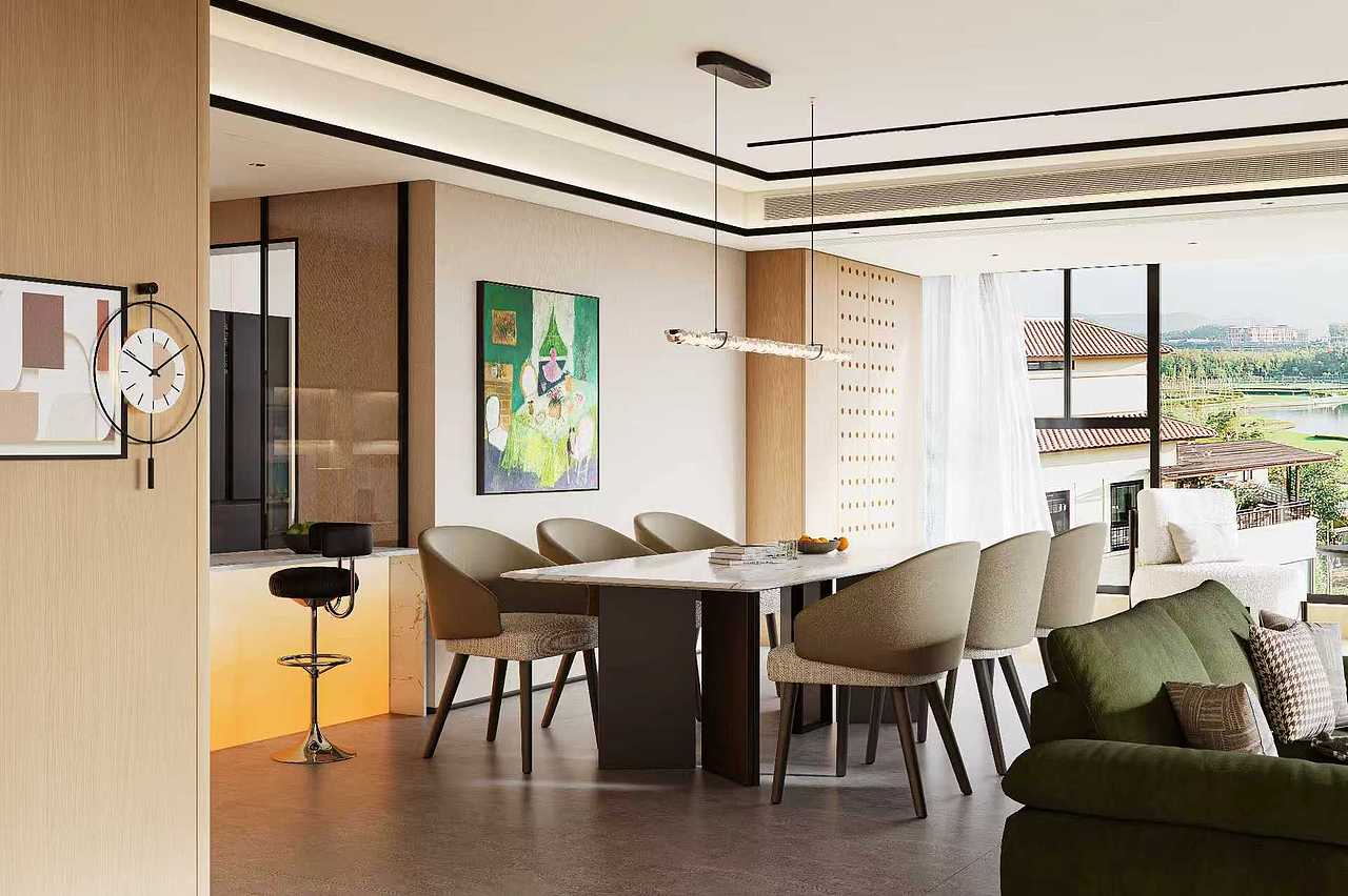 时代汀蓝256㎡（图ZNDAxODY1NTg0） - 其他 - 站酷设计师长沙美窝家装原创素材 - 站酷ZCOOL