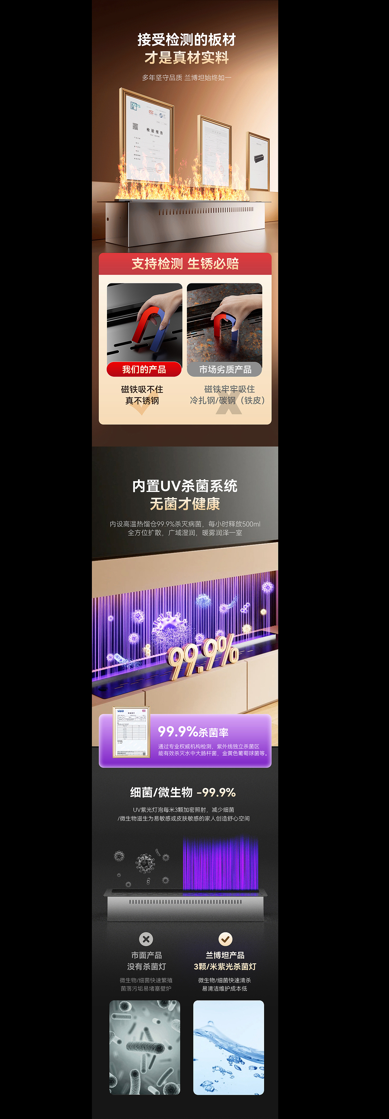 GDD | 兰博坦4D仿真火壁炉详情页视觉分享（图ZNDAxODY3NTUy） - 电商 - 站酷设计师古月Design原创素材 - 站酷ZCOOL