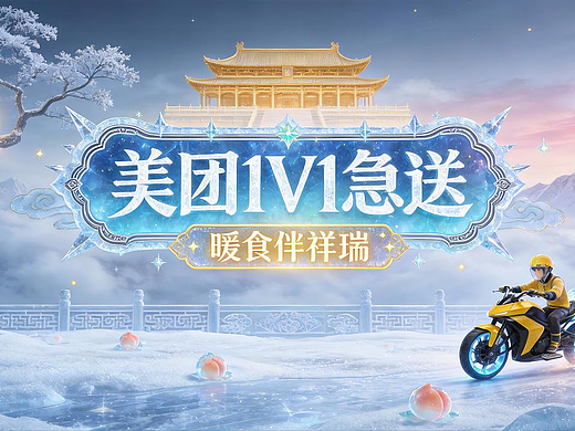 【美团1v1 急送】瑶光穿汉韵・冰晶越星河