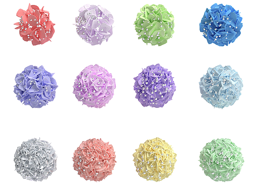 纳米花（4）负载粒子