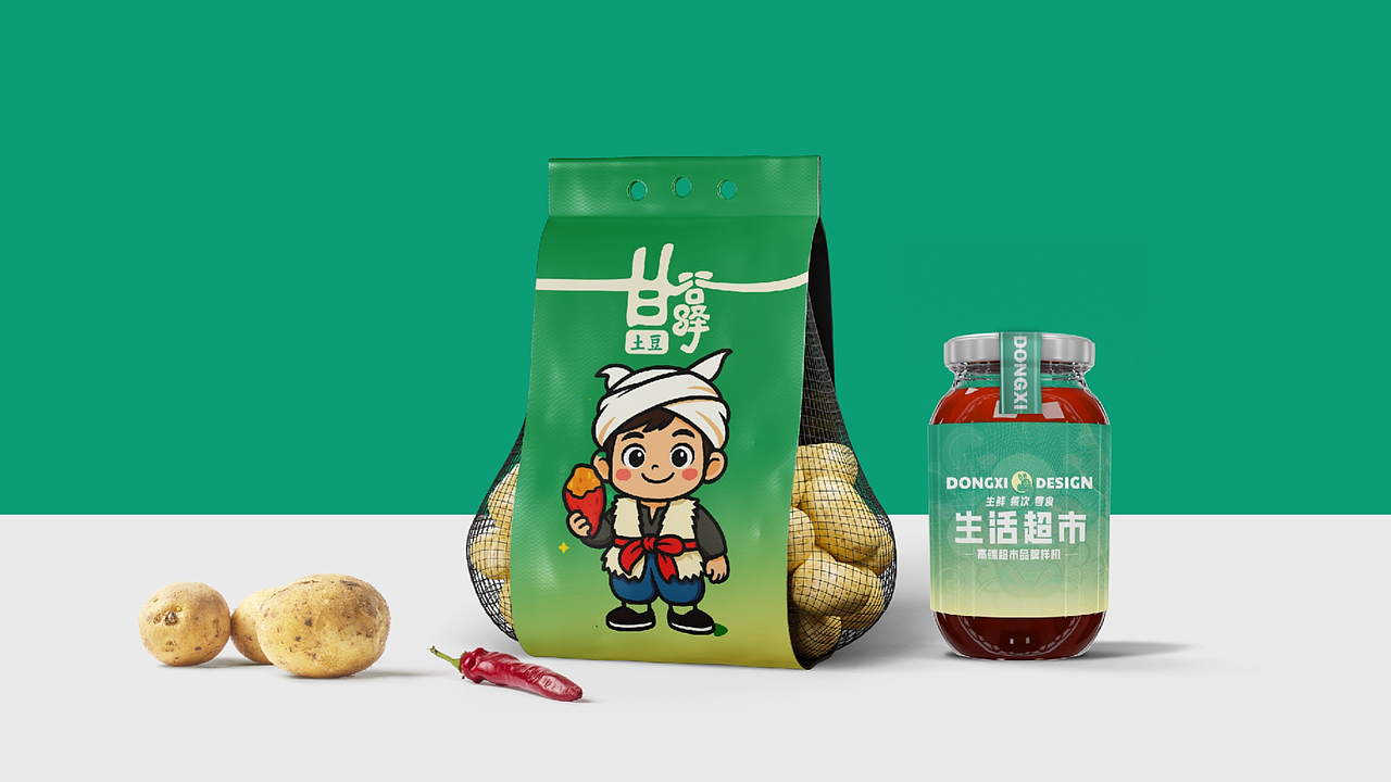 陕北红薯品牌设计（图ZNDAxODc2NzA4） - 包装 - 站酷设计师陕北大大大山原创素材 - 站酷ZCOOL