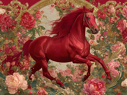 来年做一匹黑马（个人主页-ZNzMwODIxMTY=） - AI作品 - 站酷设计师偶尔做作原创素材 - 站酷ZCOOL