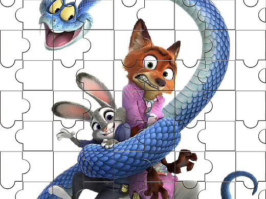 疯狂动物城海报