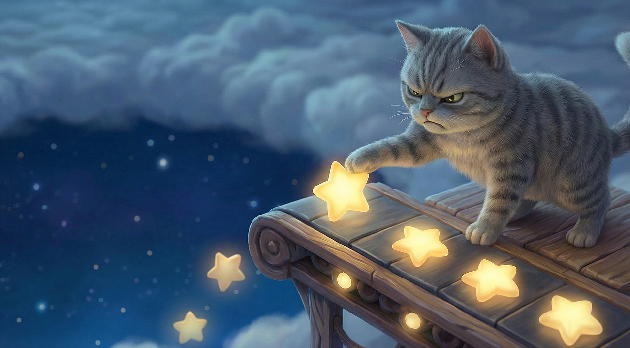 「天堂猫咪站」每只可爱的猫咪都会去天堂～（图ZNDAxODg4Mzg0） - AI作品 - 站酷设计师H六六66原创素材 - 站酷ZCOOL