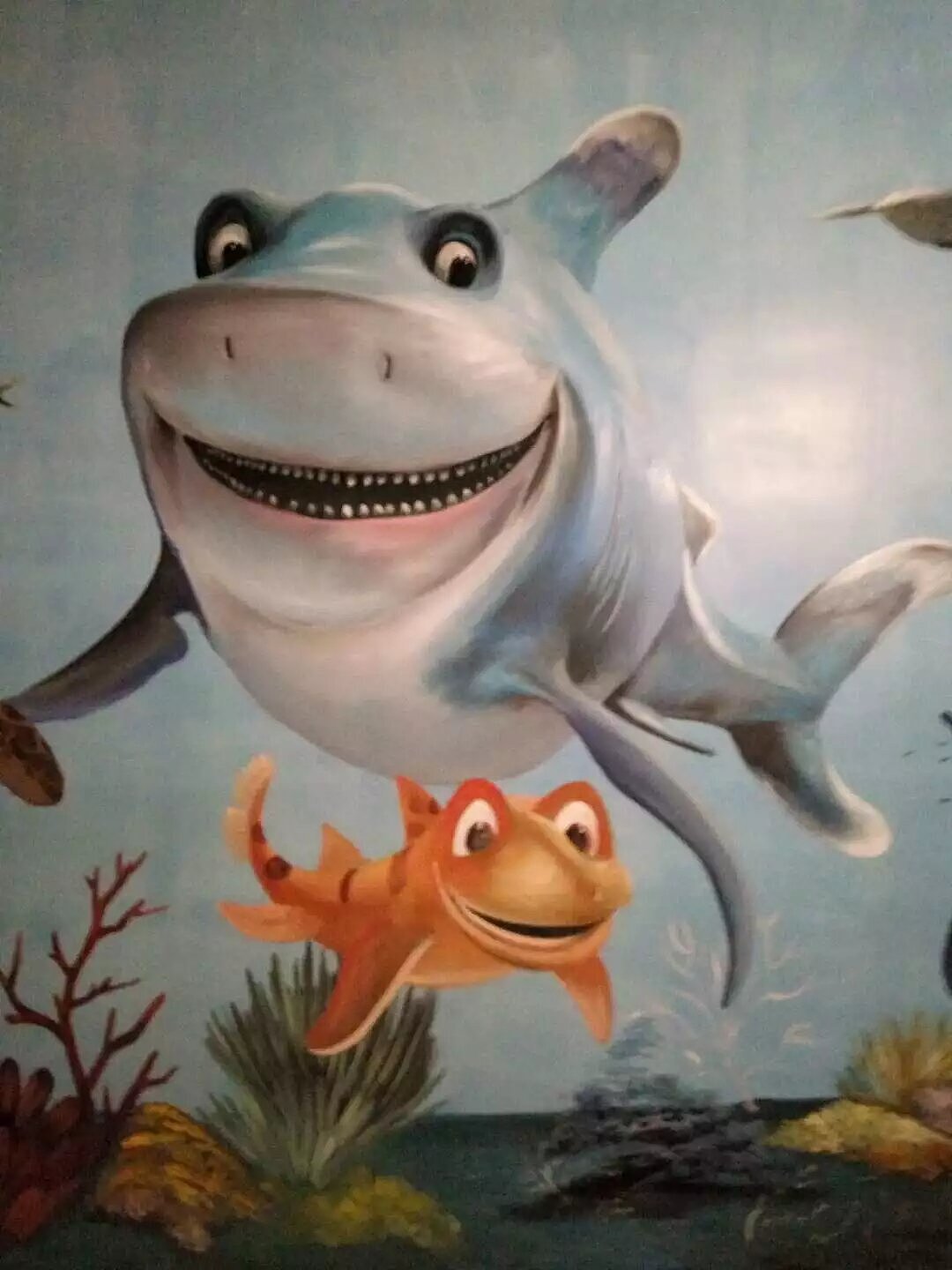 自助餐厅墙绘 海鲜墙绘（图ZNDAxODg4NDg4） - 绘画 - 站酷设计师新农村墙绘原创素材 - 站酷ZCOOL