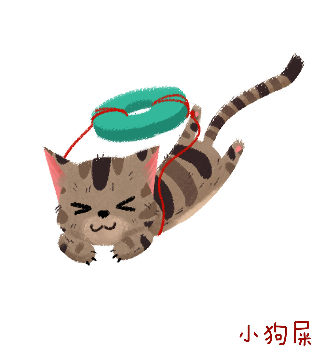 新年插画，马上有钱（图ZNDAxODk0ODUy） - 儿童插画 - 站酷设计师走在路上的唐狗蛋原创素材 - 站酷ZCOOL