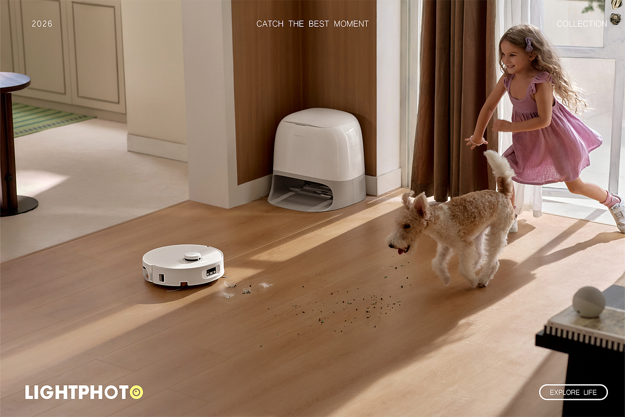 Roborock扫地机平面拍摄案例分享（图ZNDAxODk1NTQ4） - 产品摄影 - 站酷设计师LIGHTPHOTO原创素材 - 站酷ZCOOL