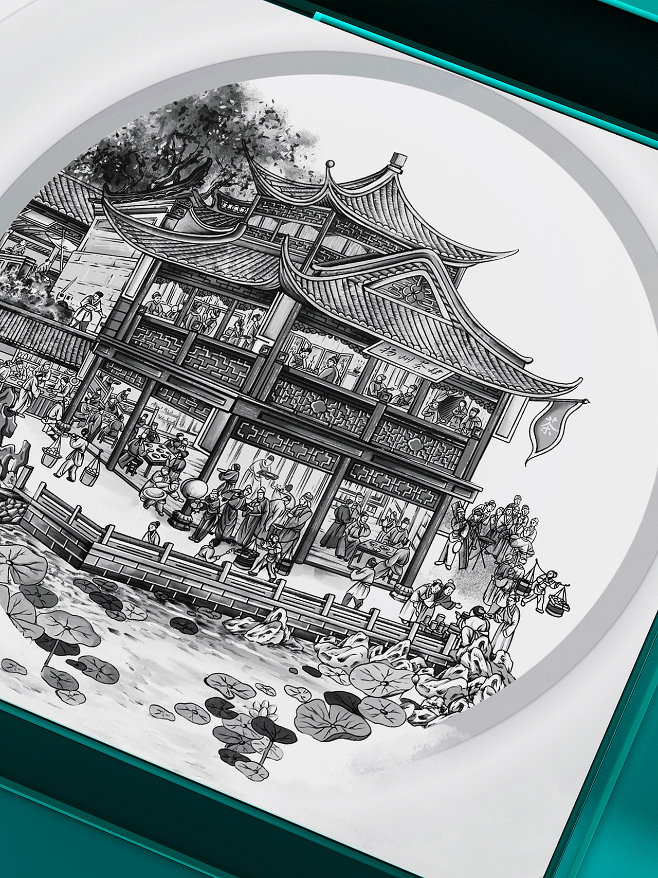 绿杨春|AI赋能：为千年古城·塑文化名茶（图ZNDAxODk2MTg4） - 品牌 - 站酷设计师梵茶计原创素材 - 站酷ZCOOL