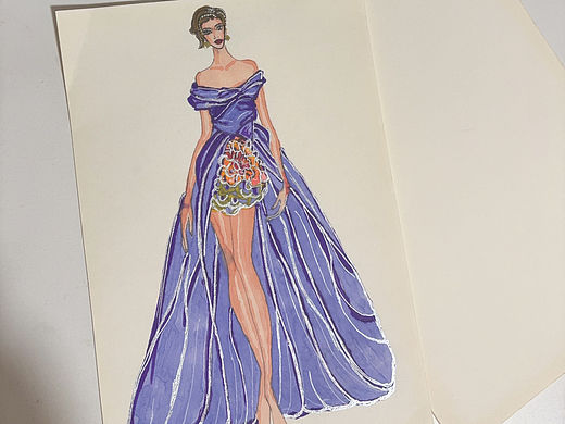 设计一条高定礼服裙的过程，不谈恋爱还让人上头💍