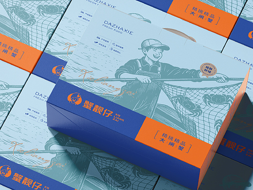 原创设计 | 大闸蟹品牌视觉设计