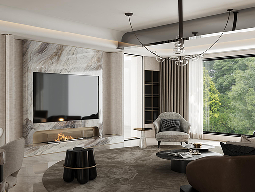 家装效果图——白龙马表现