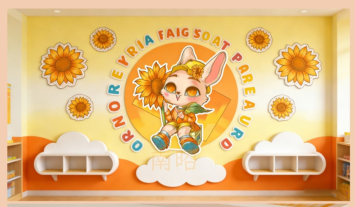 ✨ 元气小兔和向日葵的夏日约定 ✨（图ZNDAxOTE0MTMy） - 商业插画 - 站酷设计师插画师南昭原创素材 - 站酷ZCOOL