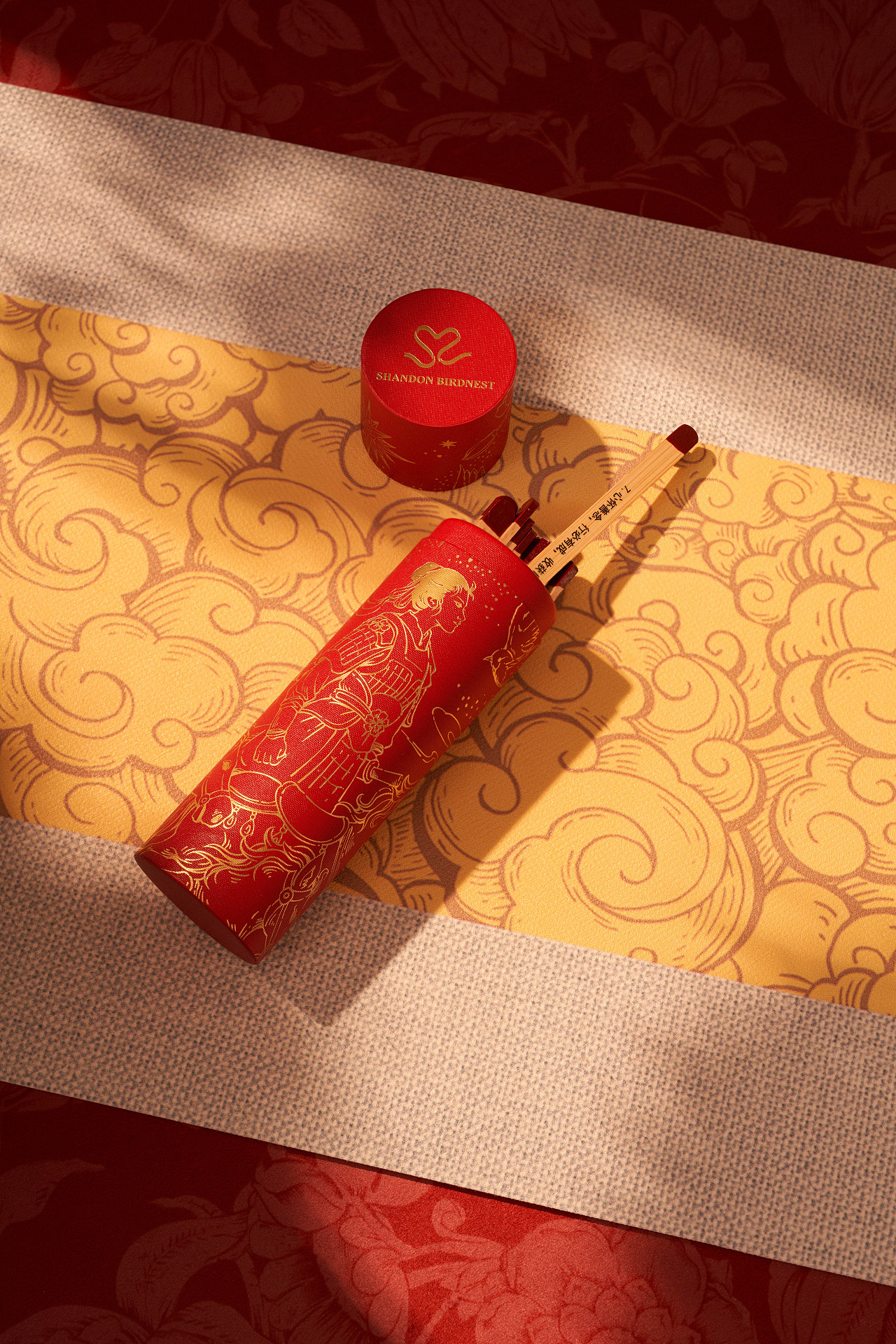 Shandon燕窝马年礼盒｜产品摄影（图ZNDAxOTE0MzQw） - 产品摄影 - 站酷设计师呀是鸭哥啊原创素材 - 站酷ZCOOL