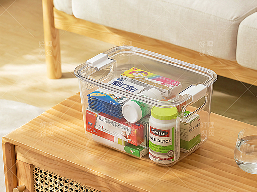 电商产品摄影 | 居家日用 | 懒角落风 | 透明收纳盒