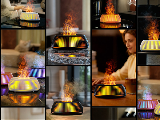 香薰机电商详情页设计