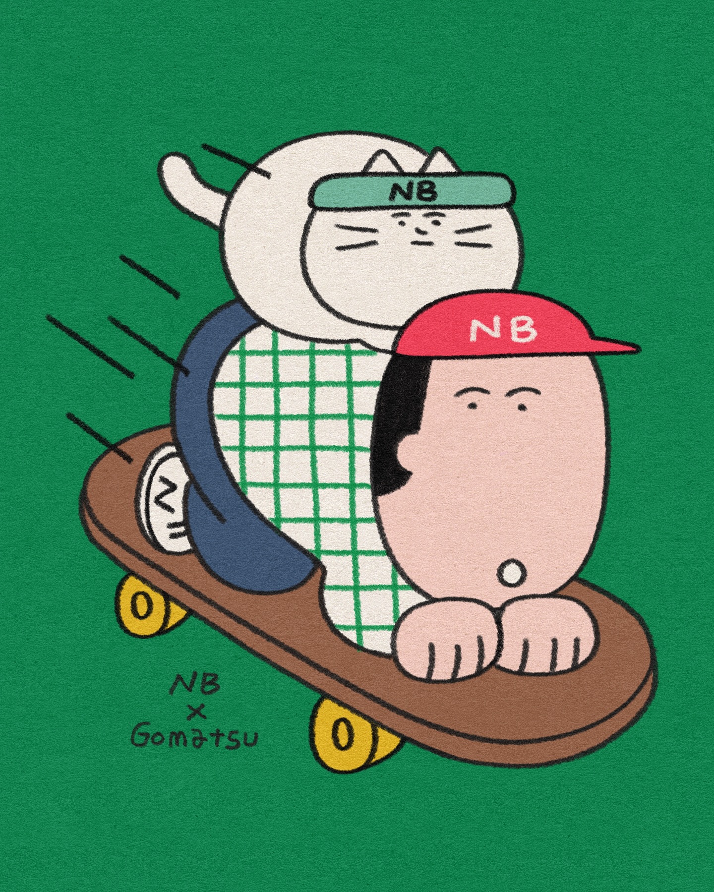 和猫子的没招儿日常-韩国艺术家Gomatsu的插画作品｜365天的好设计 NO.165（图ZMTUzODkzMzY=） - 观点 - 站酷设计师365天的好设计原创素材 - 站酷ZCOOL