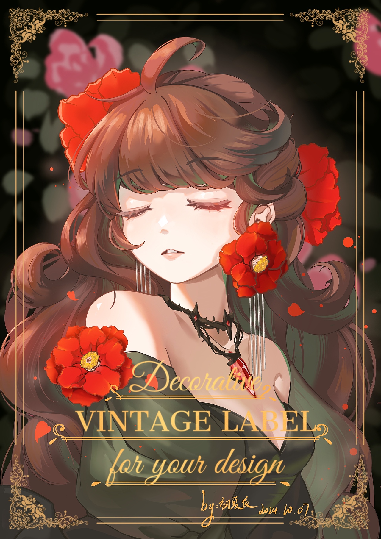 少女（图ZNDAxOTIyNjY4） - 创作习作 - 站酷设计师初夏夜原创素材 - 站酷ZCOOL