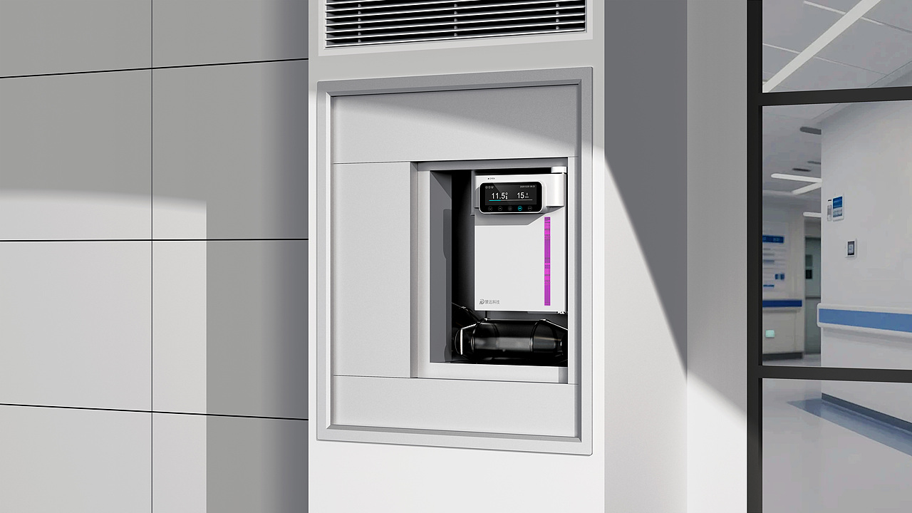 极简白与科技紫：医疗消毒器的感官新定义（图ZNDAxOTI2MDQw） - 电子产品 - 站酷设计师AONE良设计原创素材 - 站酷ZCOOL