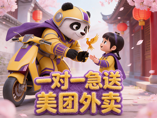 守護(hù)微笑的外賣員-阿達(dá)（個(gè)人主頁-ZNzMwODY4MTI=） - AI作品 - 站酷設(shè)計(jì)師OneBrocade阿一原創(chuàng)素材 - 站酷ZCOOL