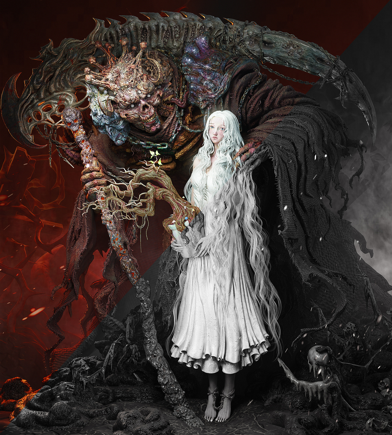 《伴生》（图ZNDAxOTM0Mzky） - 其他三维 - 站酷设计师你的江南原创素材 - 站酷ZCOOL