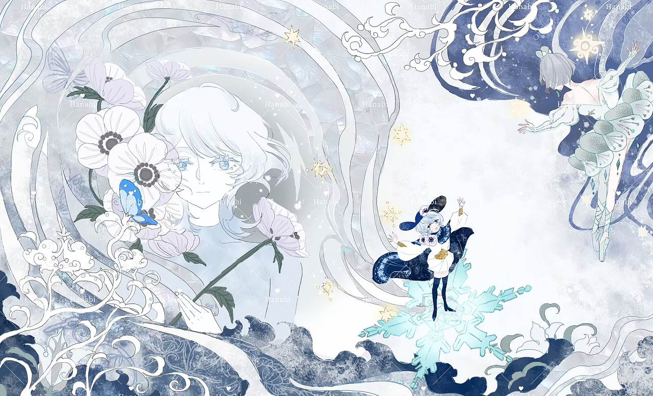 -雪的自述-（图ZNDAxOTM1Nzcy） - 绘本 - 站酷设计师Hanabiii原创素材 - 站酷ZCOOL