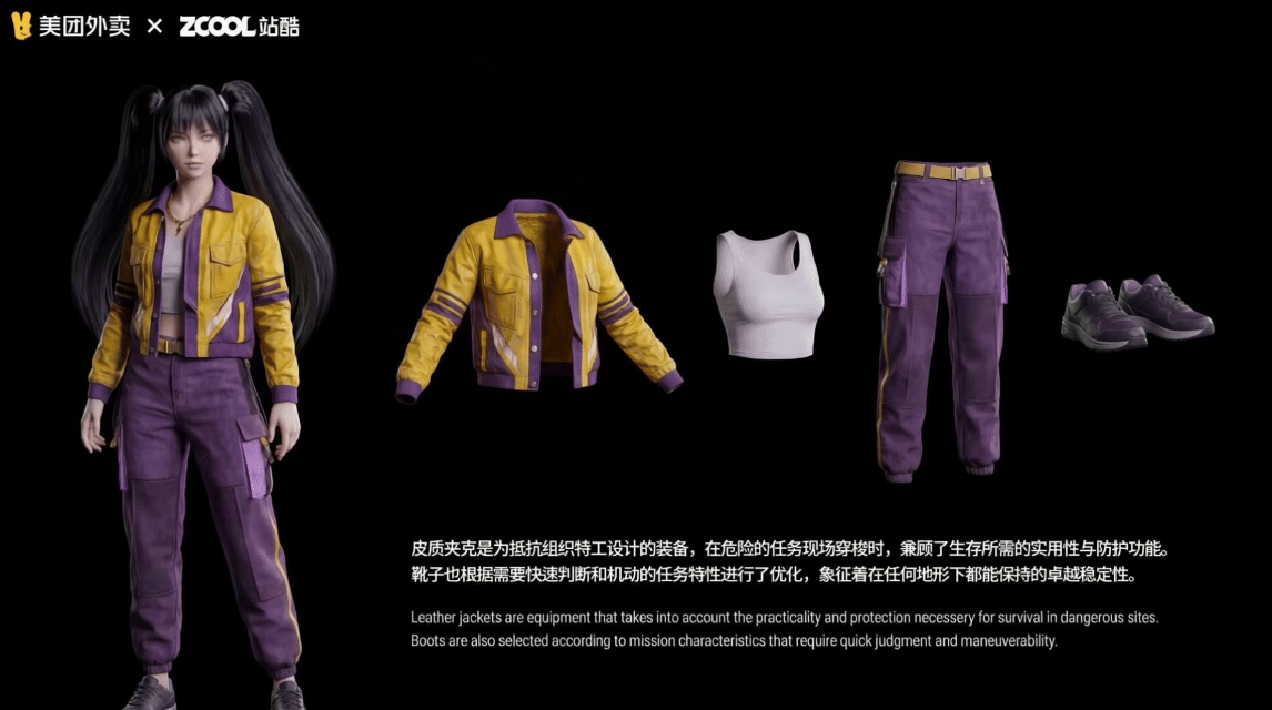 Stella Glide的闪电日常:美团一对一急送的元气物语(图ZNDAxOTM2MTY4) - AI作品 - 站酷设计师丸子勇气之龙原创素材 - 站酷ZCOOL