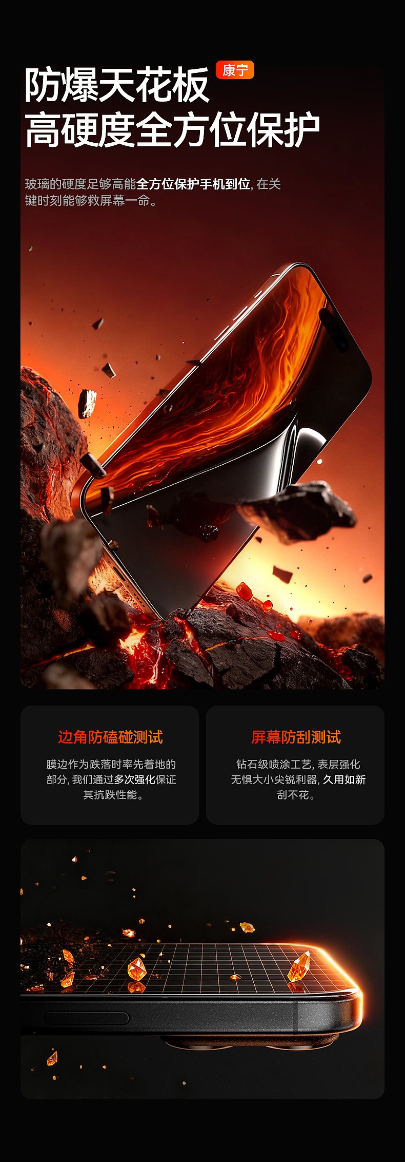 IPhone钢化膜全案制作（图ZNDAxOTM4NzAw） - 产品 - 站酷设计师远方的信原创素材 - 站酷ZCOOL