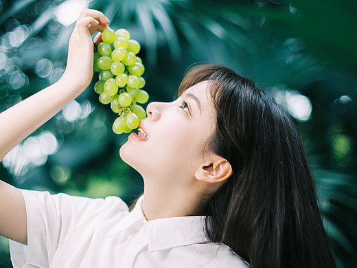 青提的葡萄味夏天