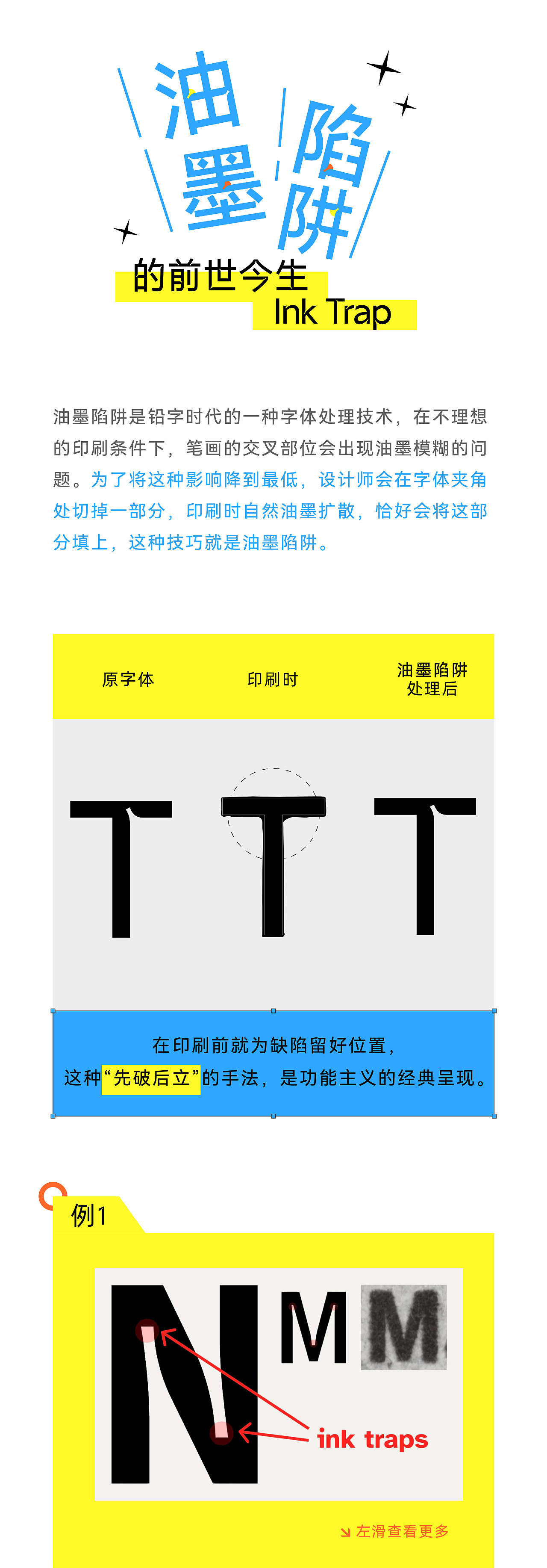 Ink Trap：从印刷功能缺陷到设计美学（图ZNDAxOTQzOTM2） - 字体/字形 - 站酷设计师也字工厂YEFONT原创素材 - 站酷ZCOOL