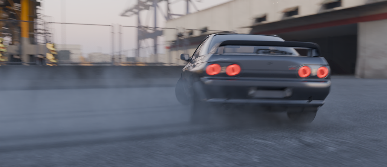 GT-R R32跑车CG短片（图ZNDAxOTQ5MTYw） - 动画/影视 - 站酷设计师大关果仁AA原创素材 - 站酷ZCOOL