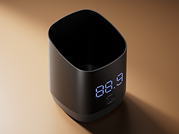 亚马逊咖啡电子秤杯产品渲染