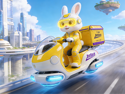 美团外卖1对1急送-给夏日岛屿的一份清凉