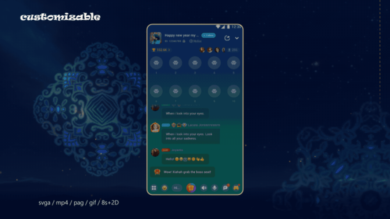 中东语音平台礼物（图ZNDAxOTU4MTYw） - 动效设计 - 站酷设计师潘YY原创素材 - 站酷ZCOOL