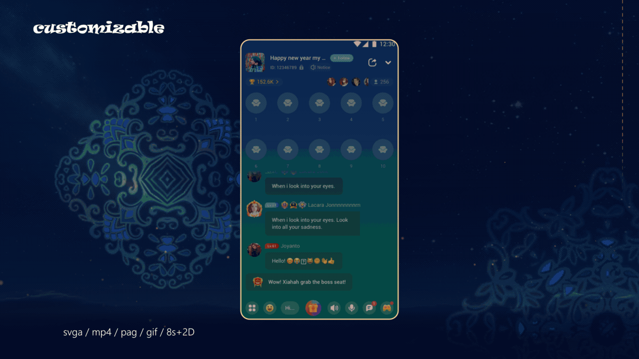 中东语音平台礼物（图ZNDAxOTU4MTY4） - 动效设计 - 站酷设计师潘YY原创素材 - 站酷ZCOOL