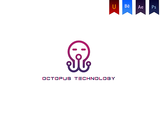 《章鱼logo》逐帧动画——安戈力文化