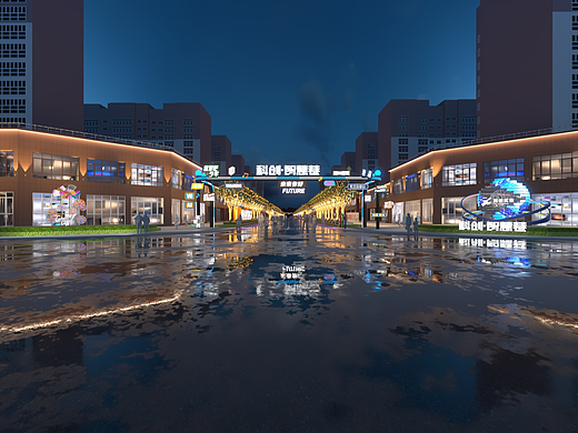 科創(chuàng)·智慧巷街區(qū)打造（個人主頁-ZNzMwODkzNDQ=） - 場景 - 站酷設(shè)計師胡子先生兒原創(chuàng)素材 - 站酷ZCOOL