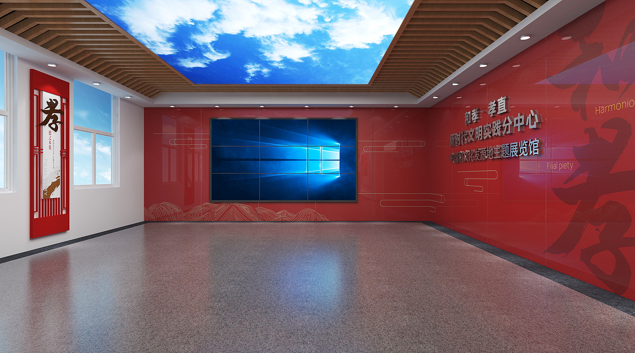 展厅空间（图ZNDAxOTY4OTQw） - 商业空间设计 - 站酷设计师右美文化传媒原创素材 - 站酷ZCOOL