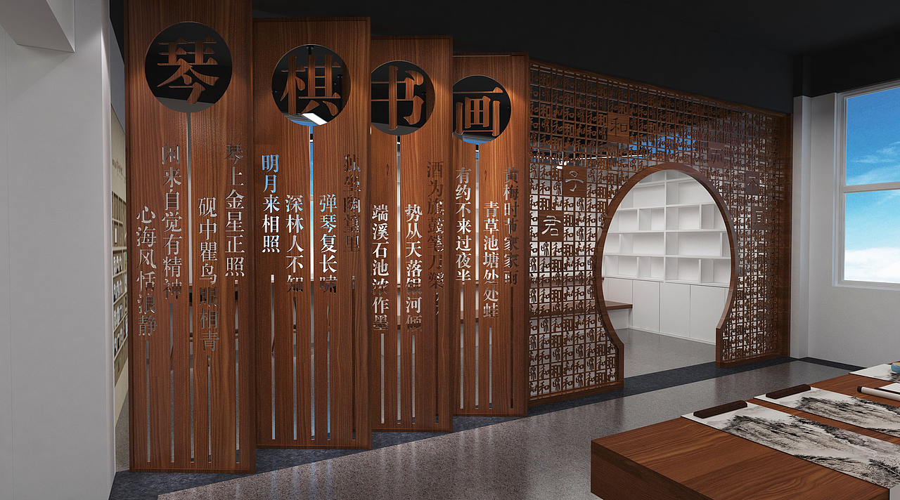 展厅空间（图ZNDAxOTY5MjA0） - 商业空间设计 - 站酷设计师右美文化传媒原创素材 - 站酷ZCOOL