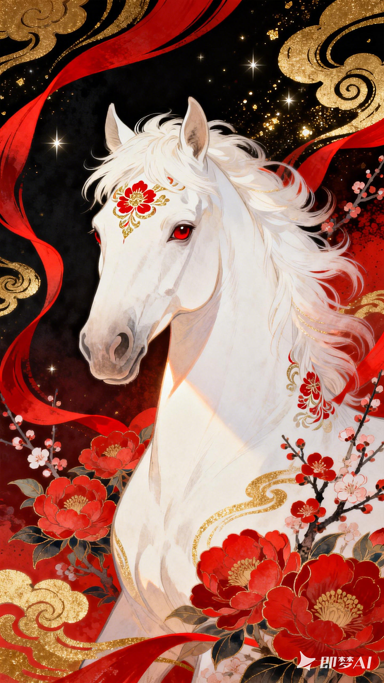 新中式国潮风格的艺术插画（图ZNDAxOTY5Mjg0） - AI作品 - 站酷设计师壹绝原创素材 - 站酷ZCOOL