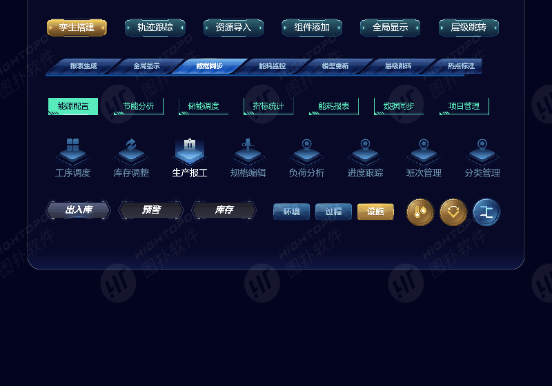 海量图表在手，HT Drawing 轻松搞定大屏设计（图ZNDAxOTY5OTg4） - 其他三维 - 站酷设计师图扑软件Hightopo原创素材 - 站酷ZCOOL