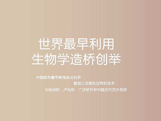 中国现存最早跨海梁式石桥