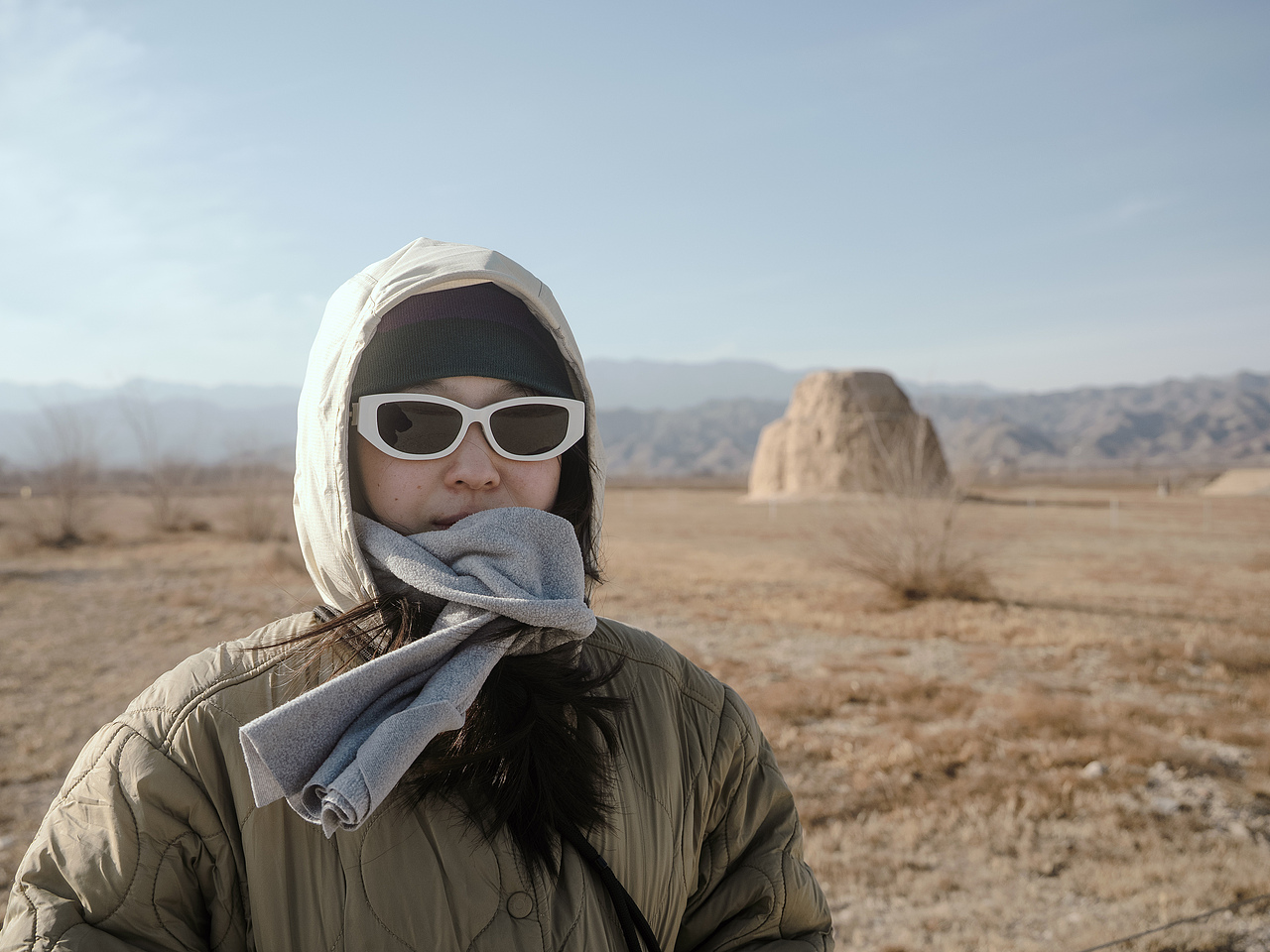 I've seen the snow in the Desert（图ZNDAxOTg1MDA4） - 风光摄影 - 站酷设计师小扣在看星星原创素材 - 站酷ZCOOL