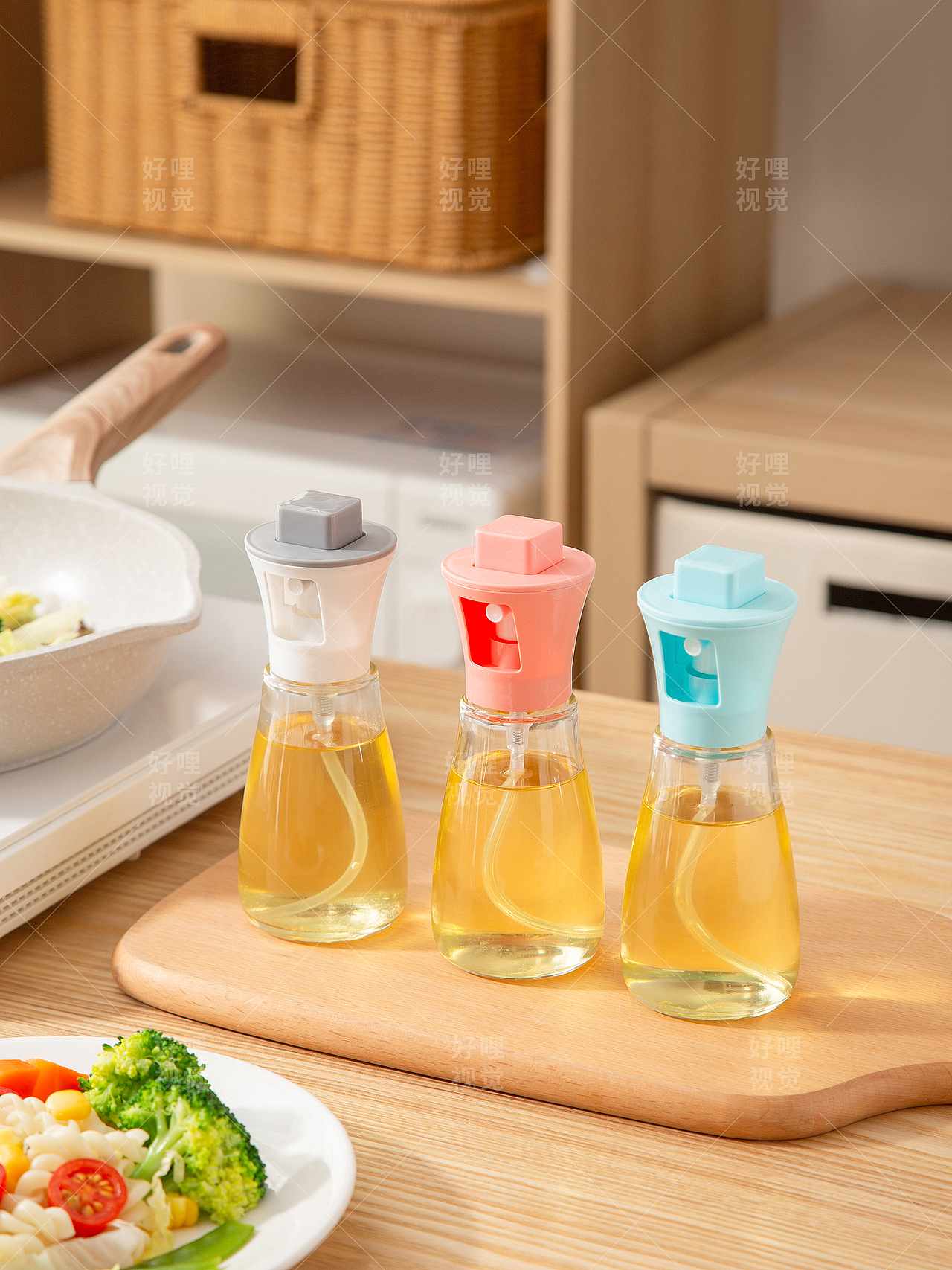 电商产品摄影 | 居家日用 | 懒角落风 | 草帽喷油瓶（图ZNDAxOTg3Nzg0） - 产品摄影 - 站酷设计师汕头好哩视觉原创素材 - 站酷ZCOOL