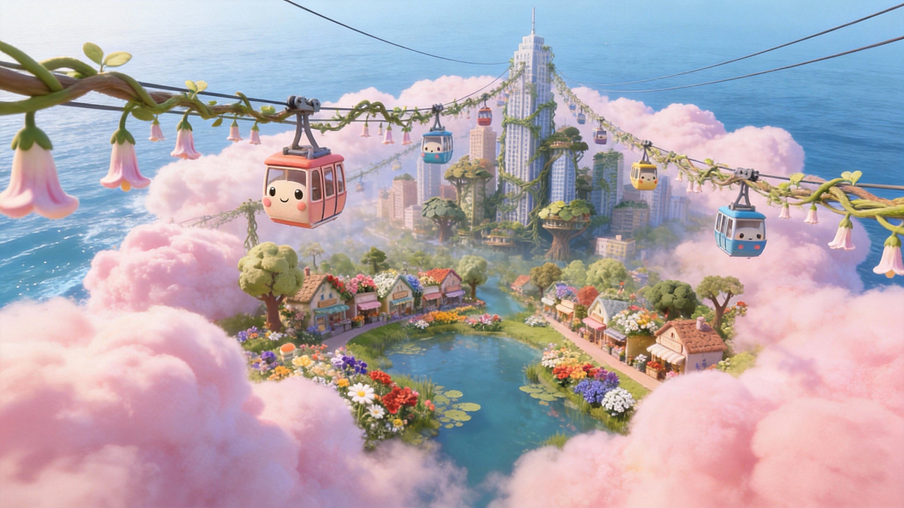 湿地小镇的周年庆急送（图ZNDAxOTg3OTI0） - AI作品 - 站酷设计师ArtFunStudio原创素材 - 站酷ZCOOL