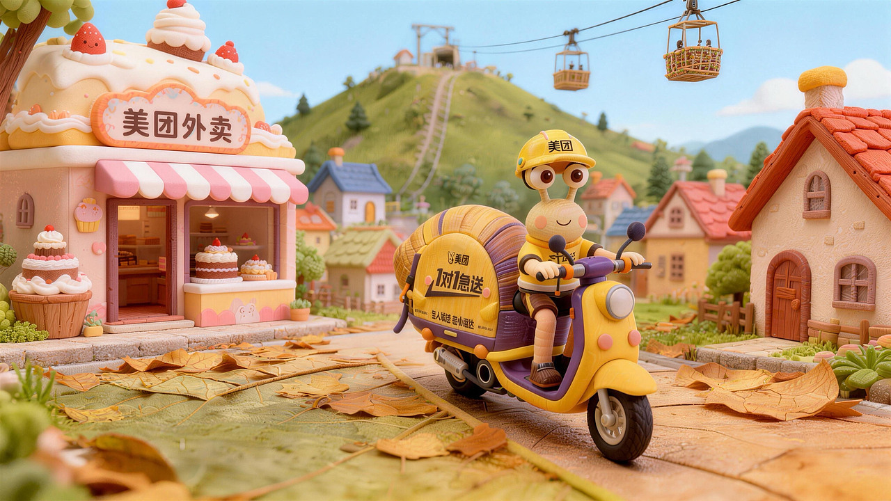 湿地小镇的周年庆急送（图ZNDAxOTg3OTMy） - AI作品 - 站酷设计师ArtFunStudio原创素材 - 站酷ZCOOL