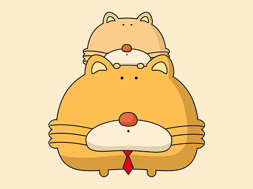 胖橘与橙仔-表情包上线啦