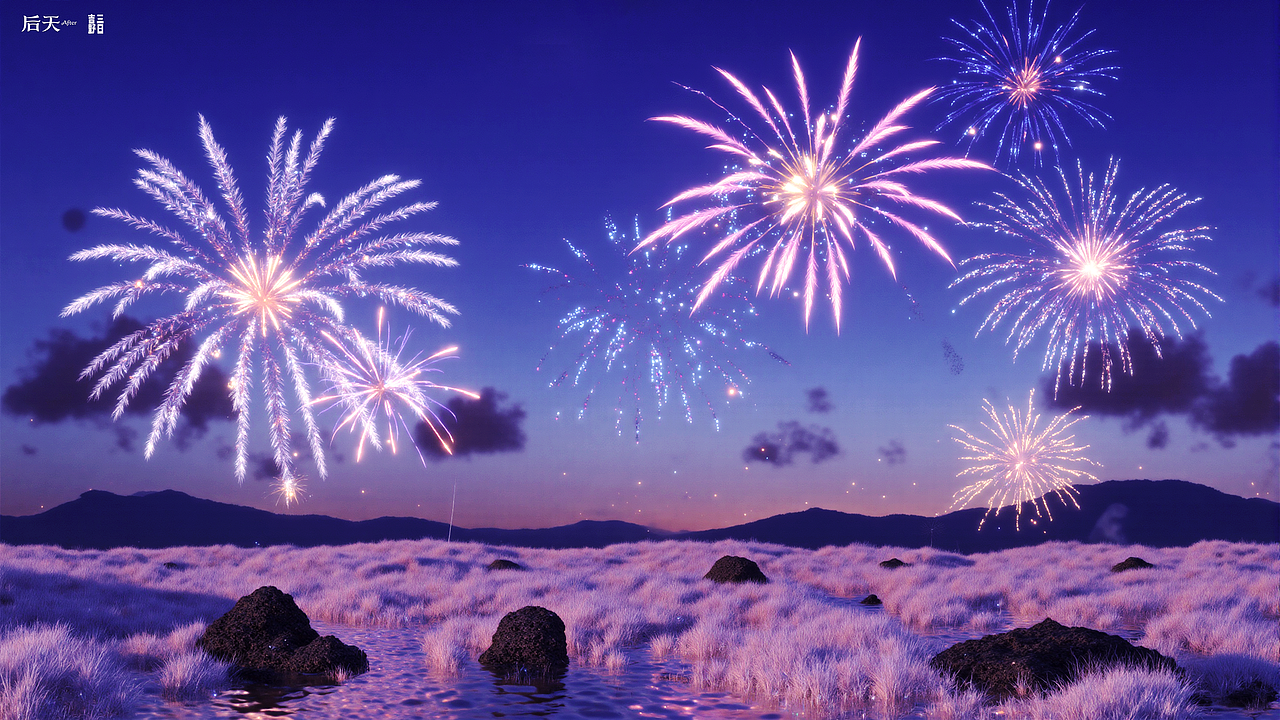 AIGC 梦核烟花 | 在芒果未来艺术中心展出🎆2025（图ZNDAxOTk1NDcy） - 概念设定 - 站酷设计师吉野三日原创素材 - 站酷ZCOOL