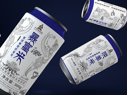 哲仕大米设计作品x茉莉香米大米包装设计