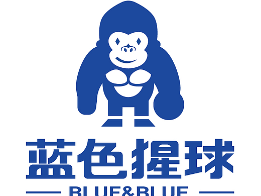 蓝色猩球文创品牌LOGO设计——哲仕设计作品