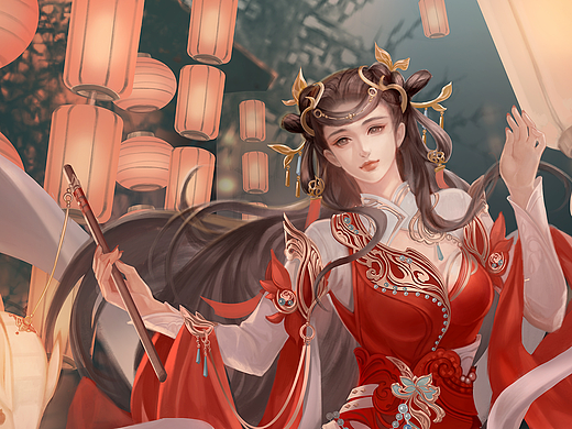 近期画的两张原画测试